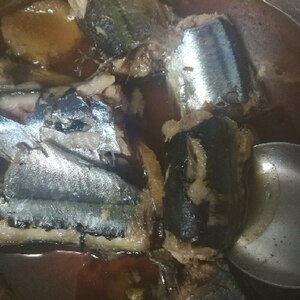 秋刀魚の生姜煮☆小松菜添え